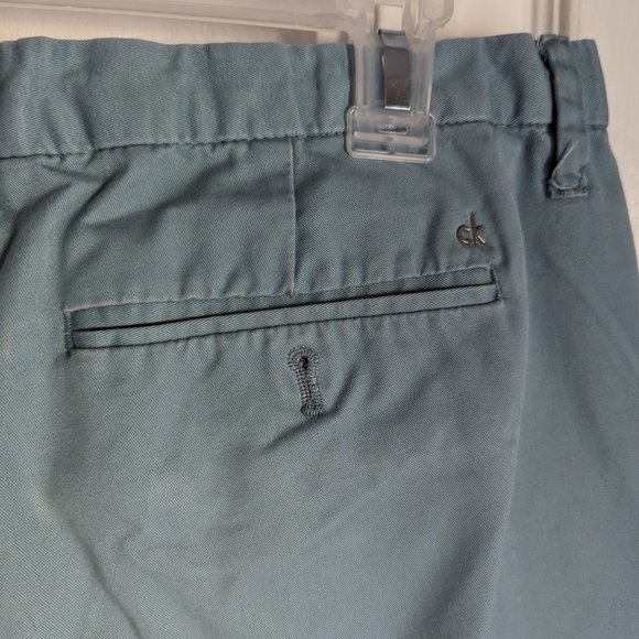 Calvin Klein Aqua Chinos 32x32 - Picture 3 of 8